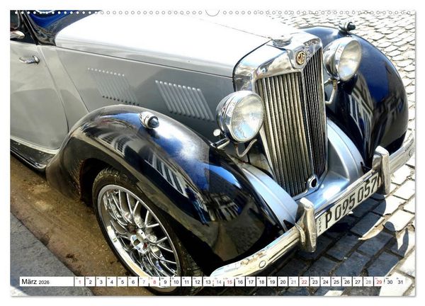 Produktbild: MG Classics - Britische Oldtimer in Kuba (Wandkalender 2026 DIN A2 quer), CALVENDO Monatskalender