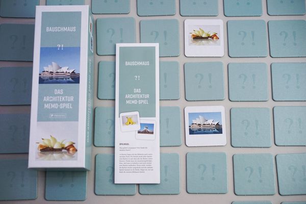 Produktbild: Bauschmaus - Das Architektur-Memo-Spiel (Spiel)