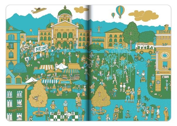 Produktbild: Das Bern Wimmelbuch