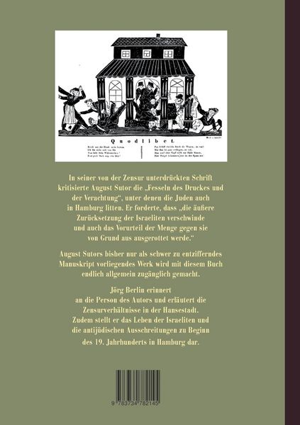 Produktbild: Hamburg und die Juden