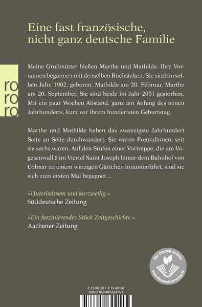 Produktbild: Marthe und Mathilde
