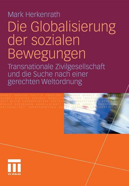 Produktbild: Die Globalisierung der sozialen Bewegungen