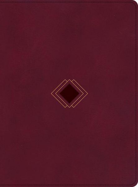 Produktbild: CSB Day-By-Day Chronological Bible, Burgundy Leathertouch