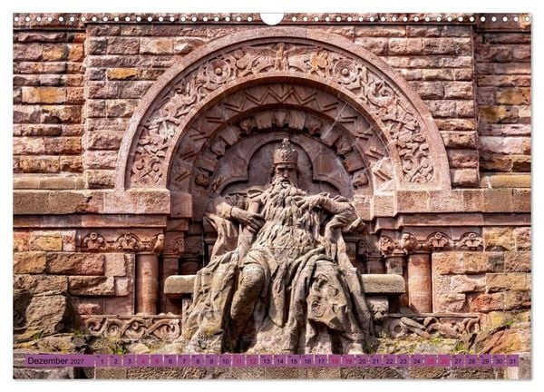 Produktbild: Bad Frankenhausen - Kyffh&auml;user in Th&uuml;ringen (Wandkalender 2027 DIN A3 quer), CALVENDO Monatskalender