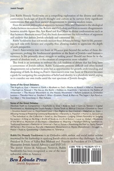 Produktbild: Forty Arguments for the Sake of Heaven