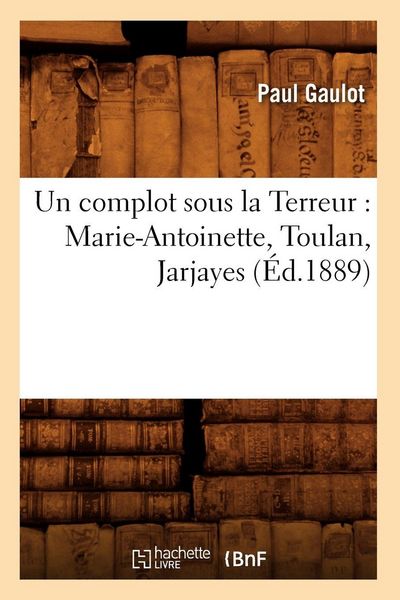 Produktbild: Un complot sous la Terreur
