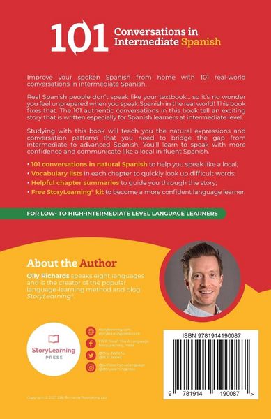 Produktbild: 101 Conversations in Intermediate Spanish