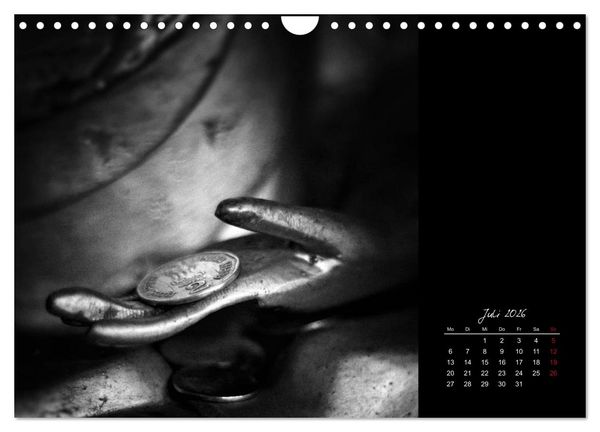 Produktbild: Worte des Buddha 2026 (Wandkalender 2026 DIN A4 quer), CALVENDO Monatskalender