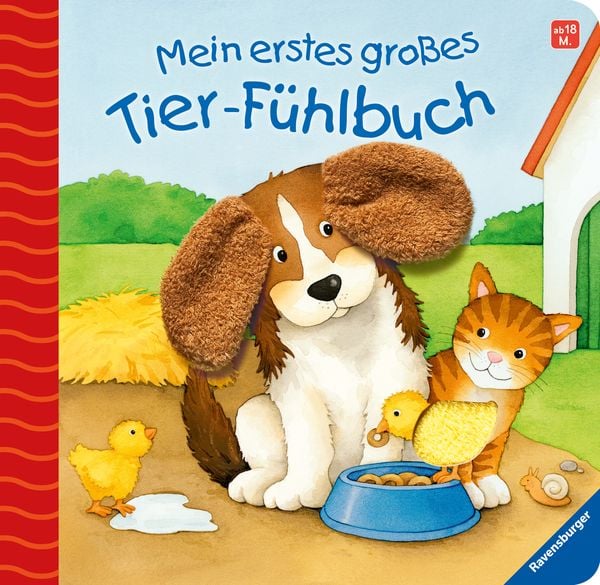 Mein erstes großes Tier-Fühlbuch, Gebundene Ausgabe von Sandra Grimm, Ravensburger Verlag GmbH, 978-3-473-43299-8