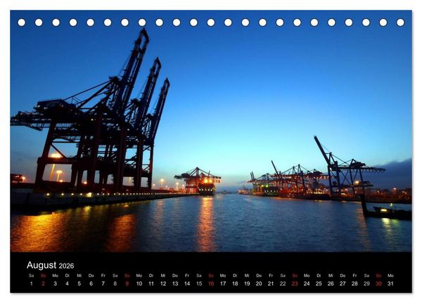 Produktbild: Containerwelten (Tischkalender 2026 DIN A5 quer), CALVENDO Monatskalender