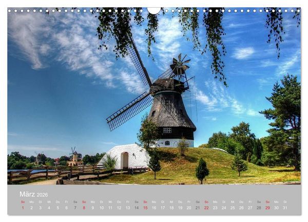 Produktbild: M&uuml;hlenmuseum Gifhorn (Wandkalender 2026 DIN A3 quer), CALVENDO Monatskalender