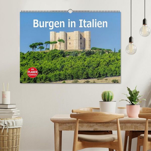 Produktbild: Burgen in Italien (Wandkalender 2026 DIN A2 quer), CALVENDO Monatskalender