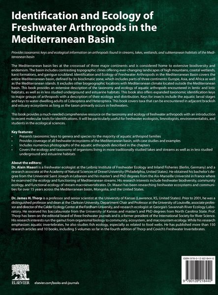 Produktbild: Identification and Ecology of Freshwater Arthropods in the Mediterranean Basin
