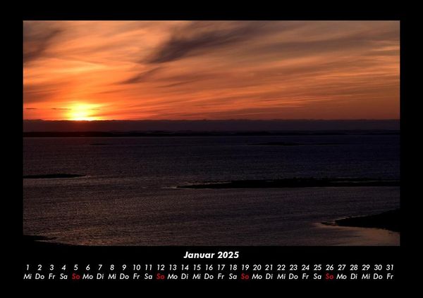 Produktbild: Sonnenunterg&auml;nge 2025 Fotokalender DIN A3