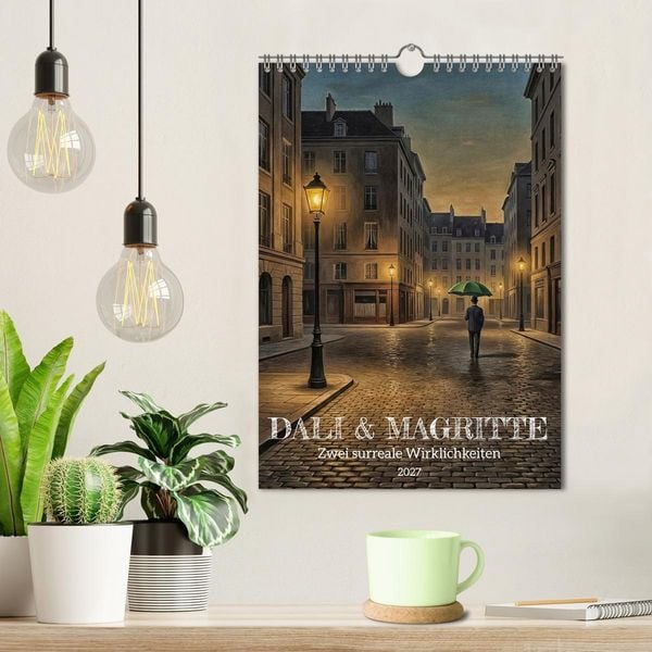 Produktbild: Dali und Magritte: zwei surreale Wirklichkeiten (Wandkalender 2027 DIN A4 hoch), CALVENDO Monatskalender