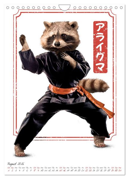 Produktbild: Crazy animal fighters (Wall Calendar 2026 DIN A4 portrait), CALVENDO 12 Month Wall Calendar