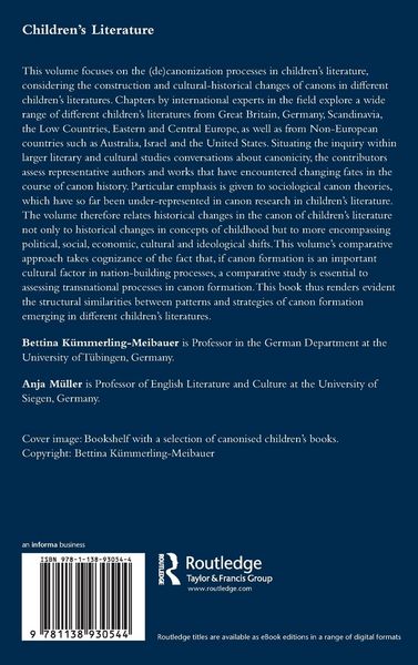Produktbild: Canon Constitution and Canon Change in Children's Literature