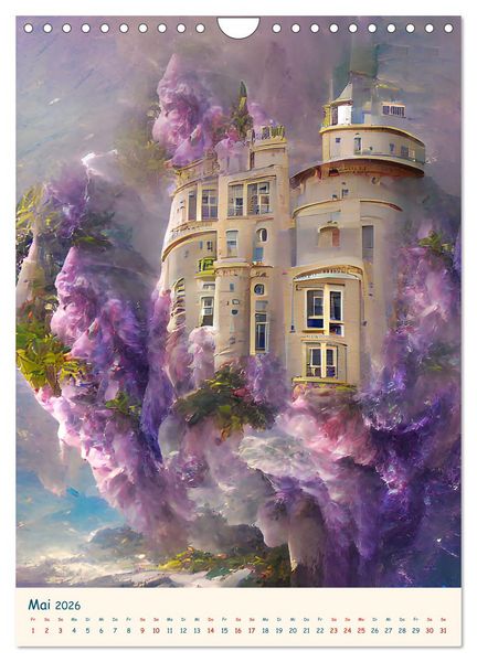 Produktbild: Colors of Dreams - AI-ART (Wandkalender 2026 DIN A4 hoch), CALVENDO Monatskalender