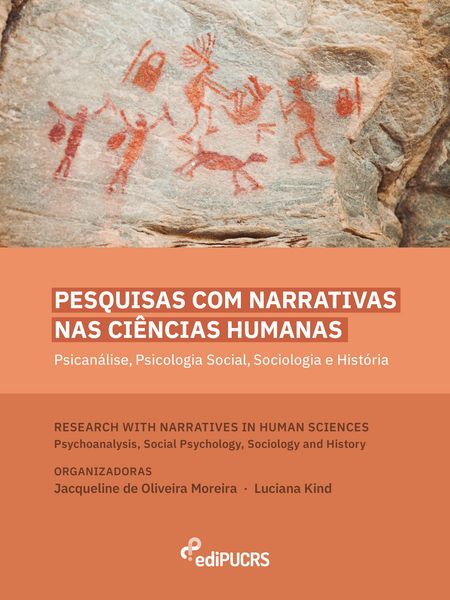 Produktbild: Pesquisas com narrativas nas ci&ecirc;ncias humanas: psican&aacute;lise, psicologia social, sociologia e hist&oacute;ria = Research with narratives in human sciences: psy