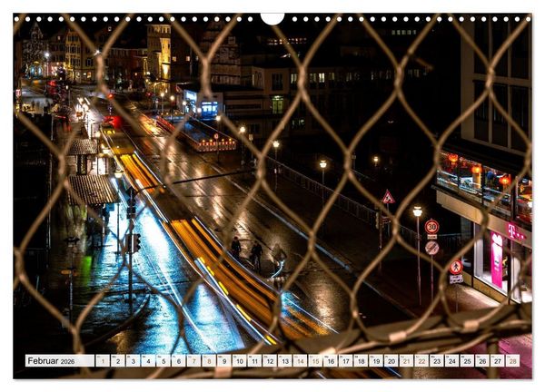 Produktbild: Nachts in T&uuml;bingen (Wandkalender 2026 DIN A3 quer), CALVENDO Monatskalender