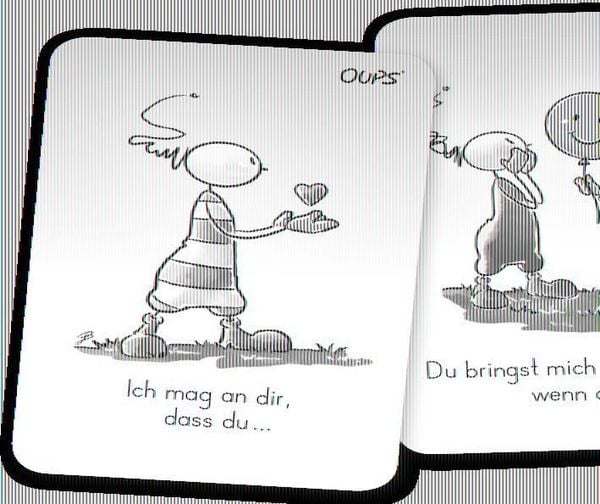 Produktbild: Oups Karten - Herzensbr&uuml;cken bauen