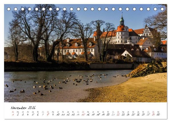 Produktbild: Romantisches Neuburg an der Donau (Tischkalender 2026 DIN A5 quer), CALVENDO Monatskalender