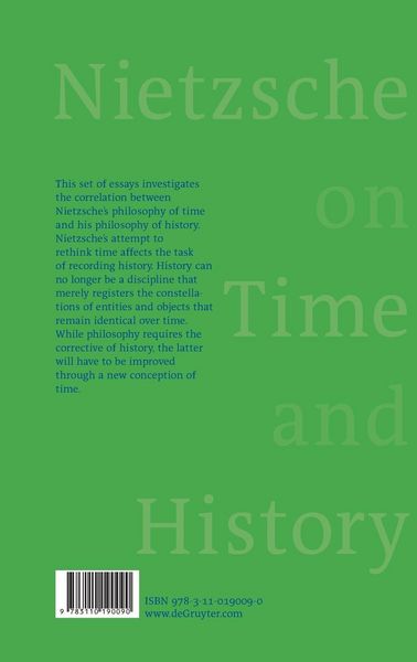 Produktbild: Nietzsche on Time and History
