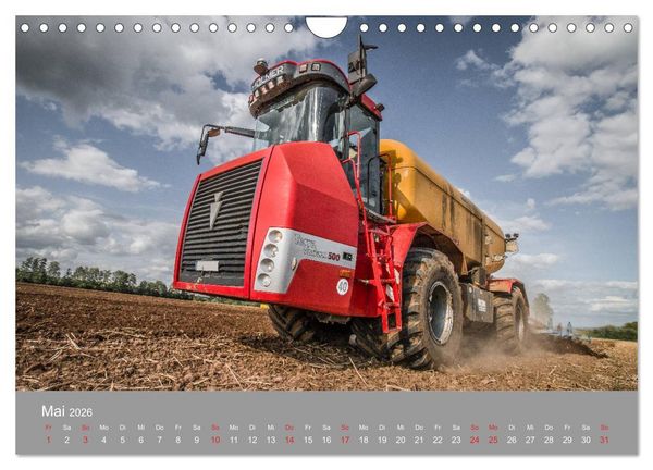 Produktbild: Landtechnik im Einsatz (Wandkalender 2026 DIN A4 quer), CALVENDO Monatskalender