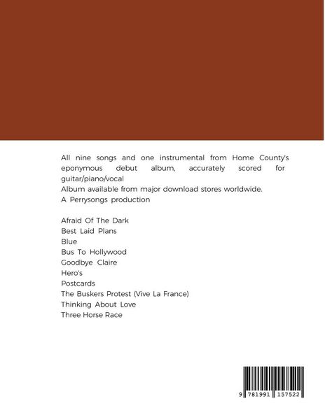 Produktbild: Home County Songbook