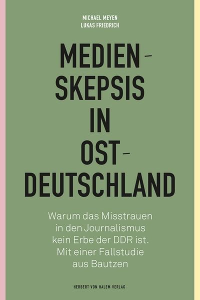 Produktbild: Medienskepsis in Ostdeutschland