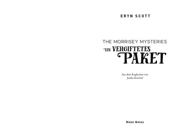 Produktbild: The Morrisey Mysteries 3. Ein vergiftetes Paket