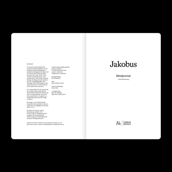 Produktbild: Jakobus (Bibeljournal)