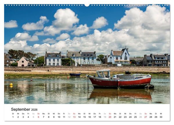 Produktbild: Bretonische Impressionen (hochwertiger Premium Wandkalender 2026 DIN A2 quer), Kunstdruck in Hochglanz