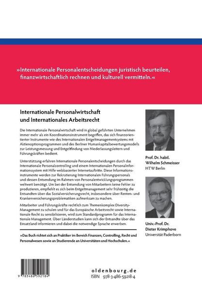 Produktbild: Internationale Personalwirtschaft und Internationales Arbeitsrecht