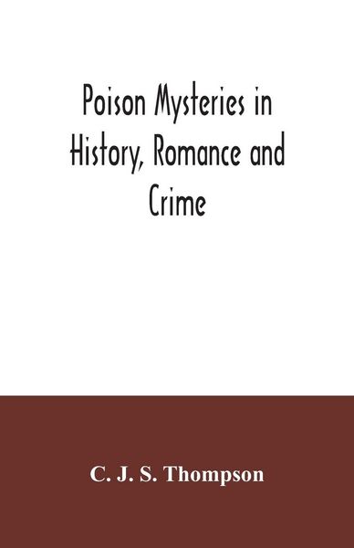 Produktbild: Poison mysteries in history, romance and crime