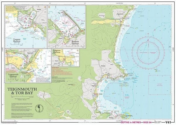 Produktbild: Y41 Teignmouth and Tor Bay (Small Format)