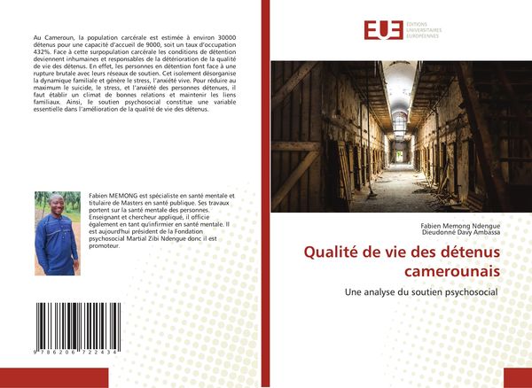 Produktbild: Qualit&eacute; de vie des d&eacute;tenus camerounais