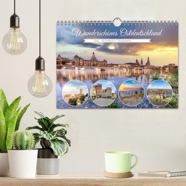 Produktbild: Wundersch&ouml;nes Ostdeutschland (Wandkalender 2027 DIN A4 quer), CALVENDO Monatskalender