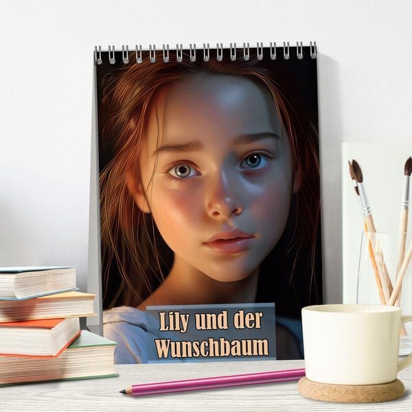 Produktbild: Lily und der Wunschbaum (Tischkalender 2026 DIN A5 hoch), CALVENDO Monatskalender