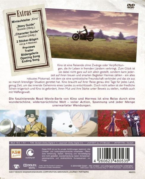 Produktbild: Kinos Reise - Die wundersch&ouml;ne Welt: Gesamtedition, Episode 01-12 [3 DVDs]
