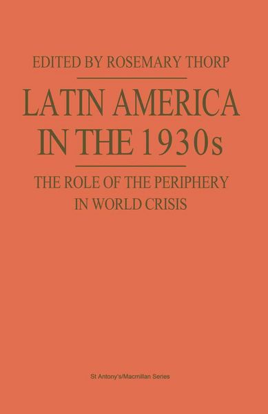 Produktbild: Latin America in the 1930s
