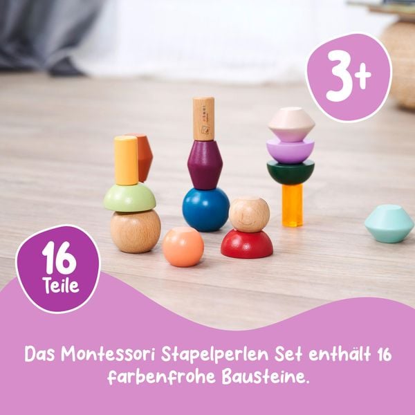 Produktbild: EH Montessori Stapel-Perlen