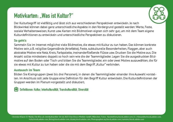 Produktbild: Die Kita als interkultureller Ort