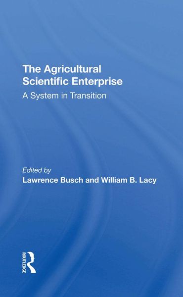 Produktbild: The Agricultural Scientific Enterprise