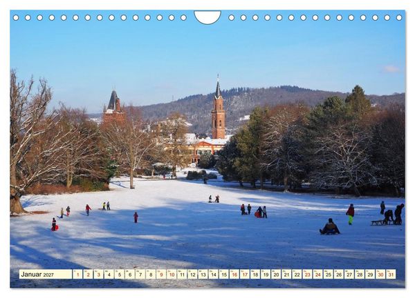 Produktbild: Weinheim im Herzen der Bergstra&szlig;e (Wandkalender 2027 DIN A4 quer), CALVENDO Monatskalender
