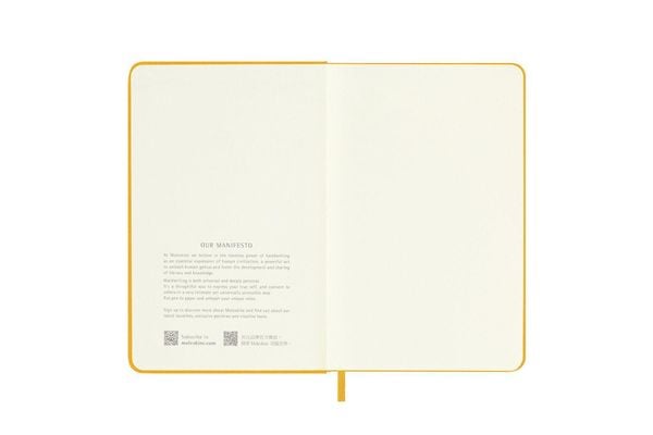 Produktbild: Moleskine Classic Notebook, Pocket, Ruled, Orange Yellow, Silk Hard Cover (3.5 x 5.5)