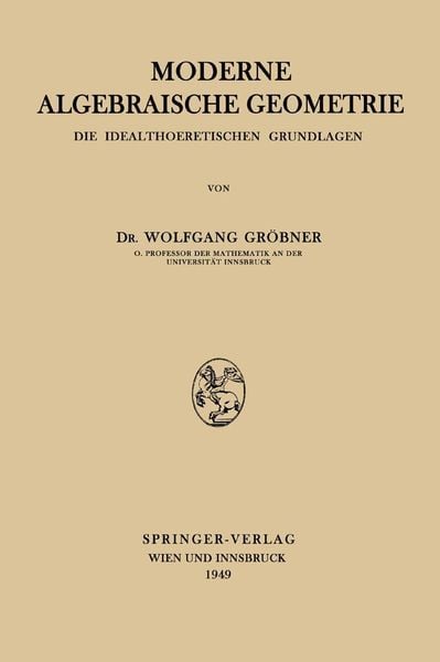 Produktbild: Moderne Algebraische Geometrie