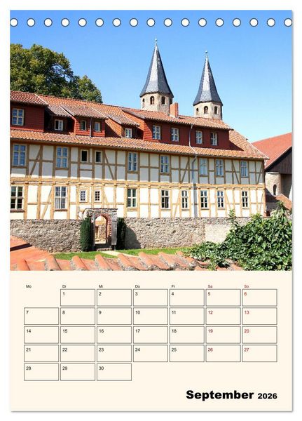 Produktbild: Sch&ouml;nes Sachsen-Anhalt (Tischkalender 2026 DIN A5 hoch), CALVENDO Monatskalender