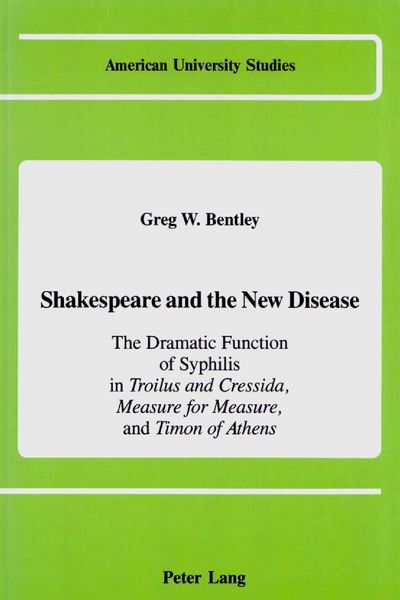Produktbild: Shakespeare and the New Disease