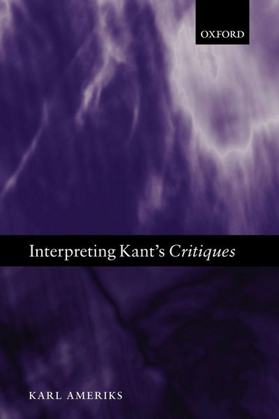 Produktbild: Interpreting Kant's Critiques